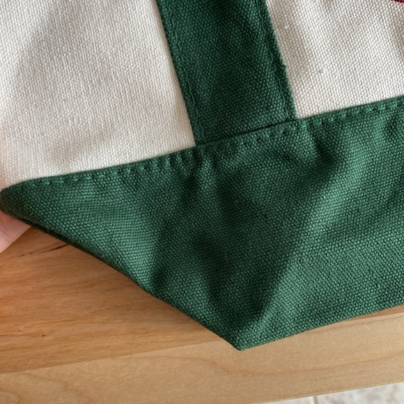 Trader Joe’s mini tote bag- GREEN - Picture 2 of 4